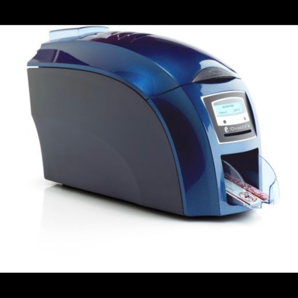 IDVILLE ONE SIDED PRINTING BADE ID MAKER W/ CARDS